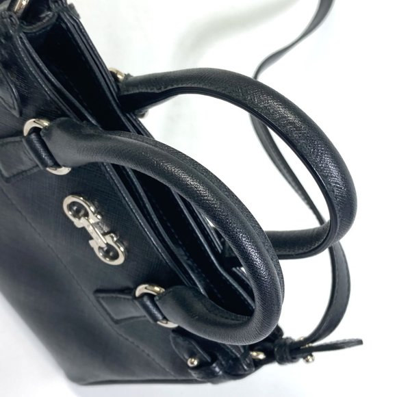 SALVATORE FERRAGAMO Black Leather Shoulder Bag - Picture 9 of 14